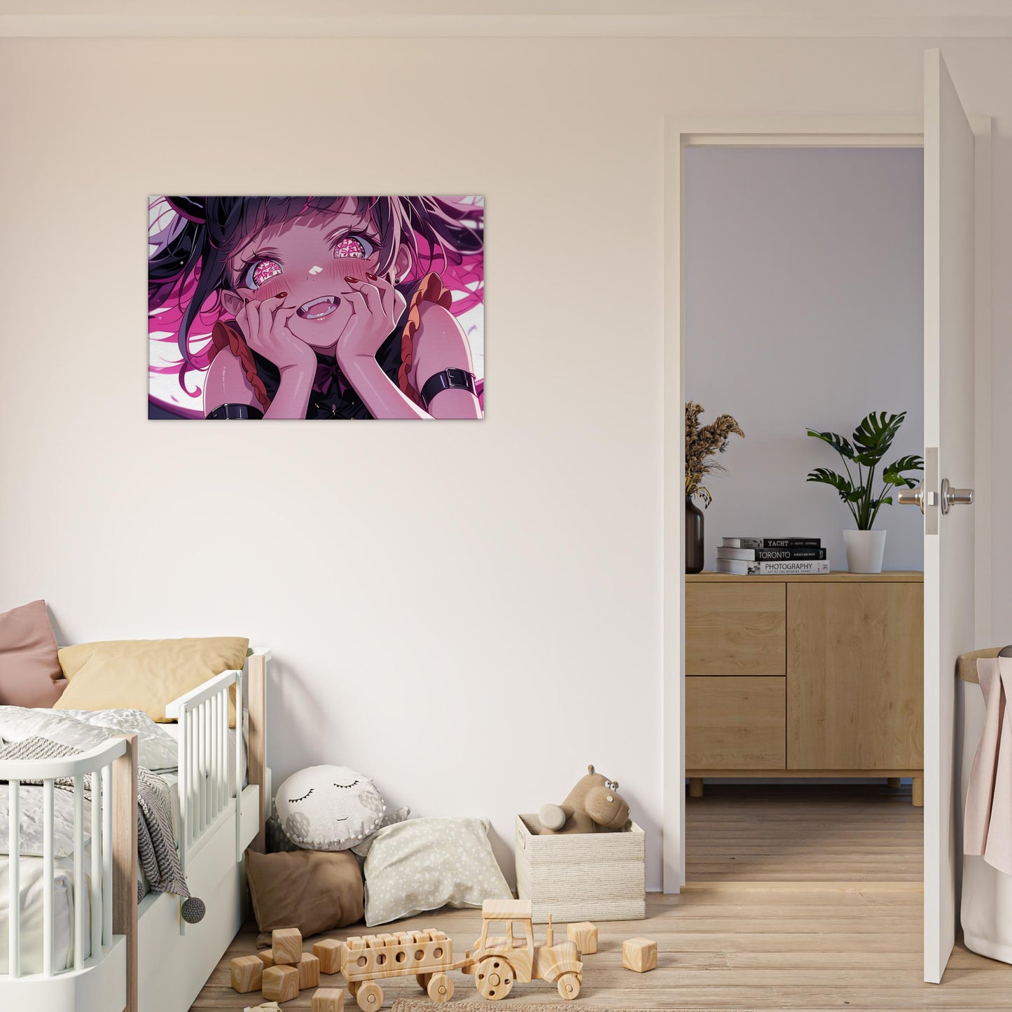 hehehe Canvas Wall Art