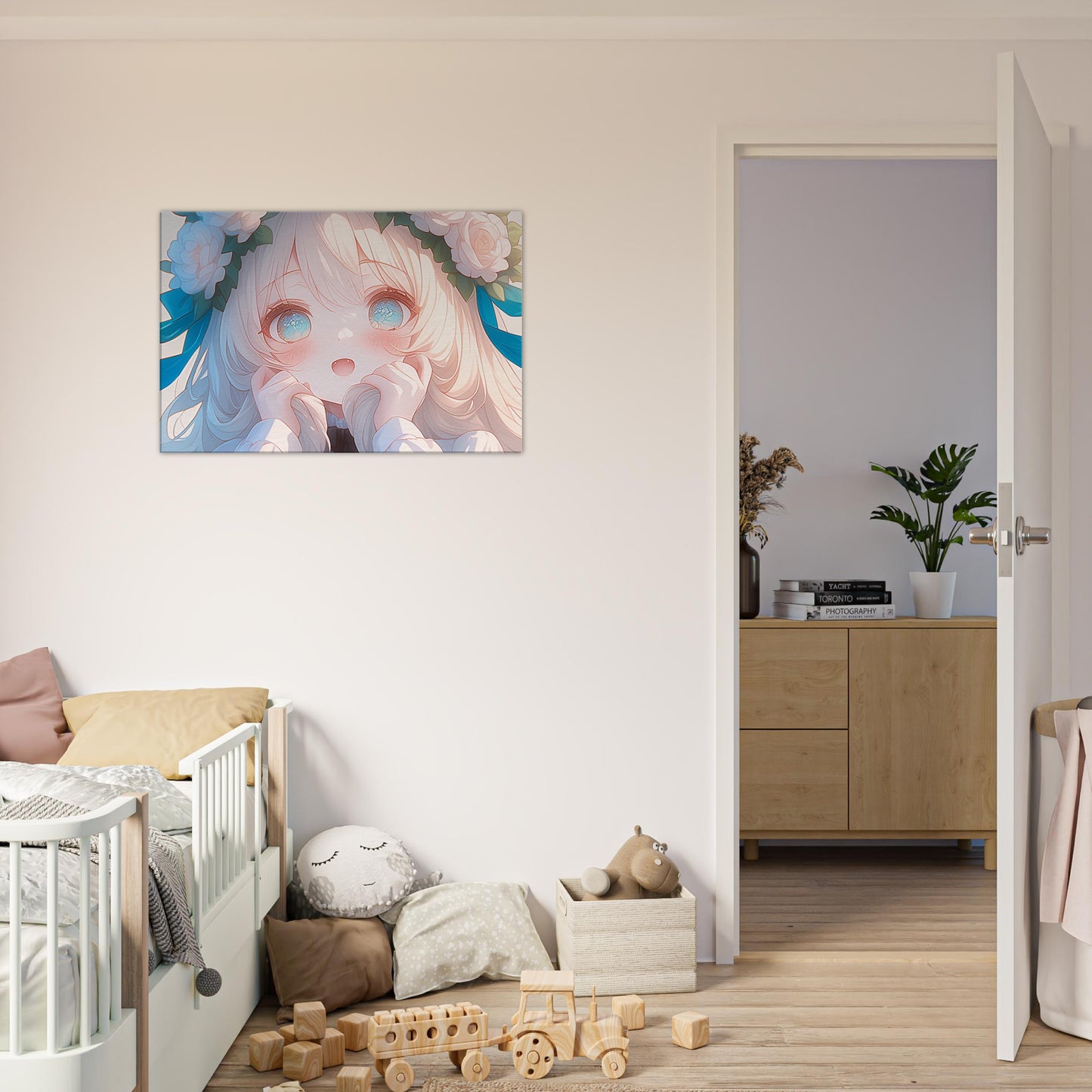 🤍˄·༝·˄🤍 Canvas Wall Art