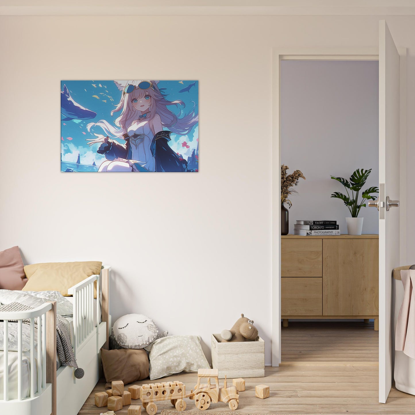 Welcome! Canvas Wall Art