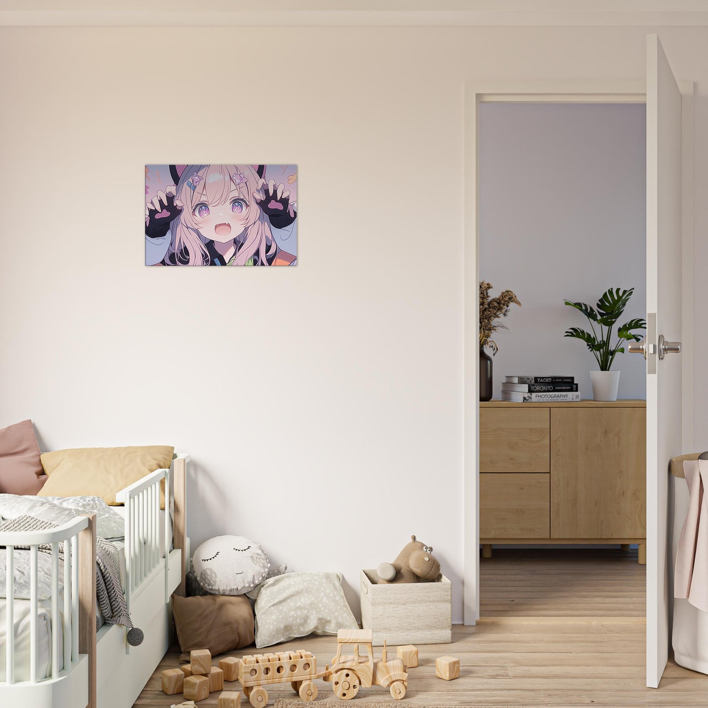 Gaaaahhh! Canvas Wall Art