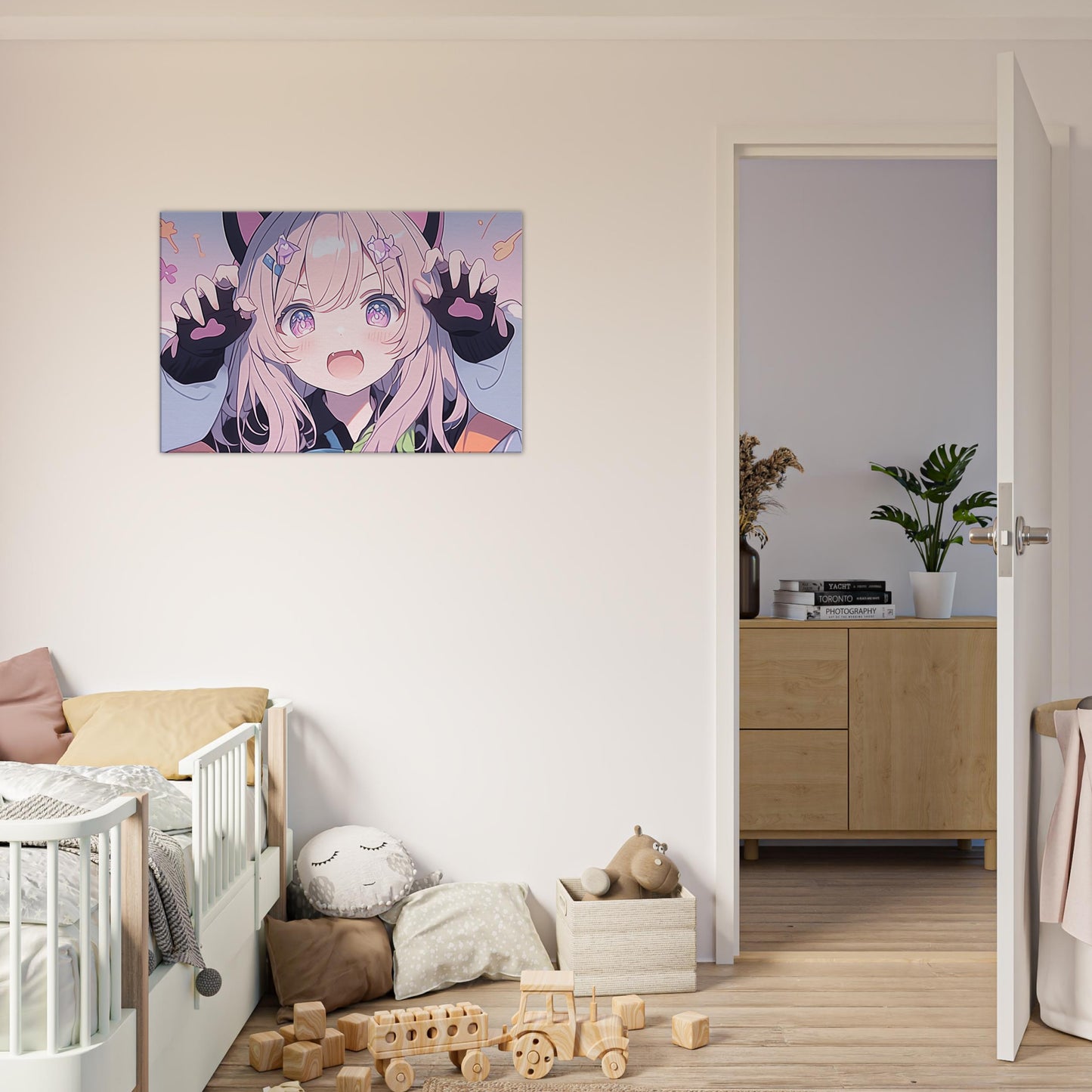 Gaaaahhh! Canvas Wall Art