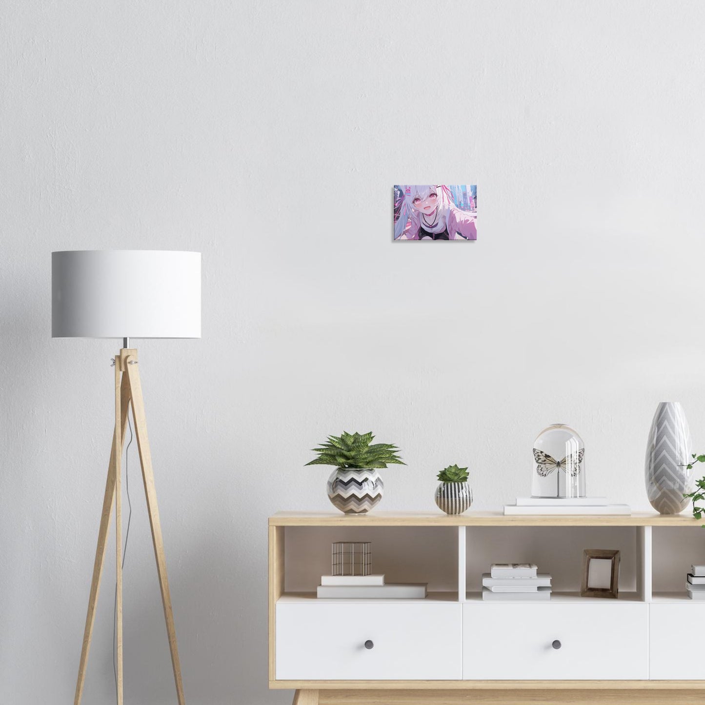 (´っ^・ ・^)っ Canvas Wall Art