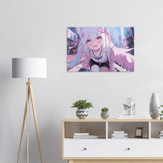 (´っ^・ ・^)っ Canvas Wall Art