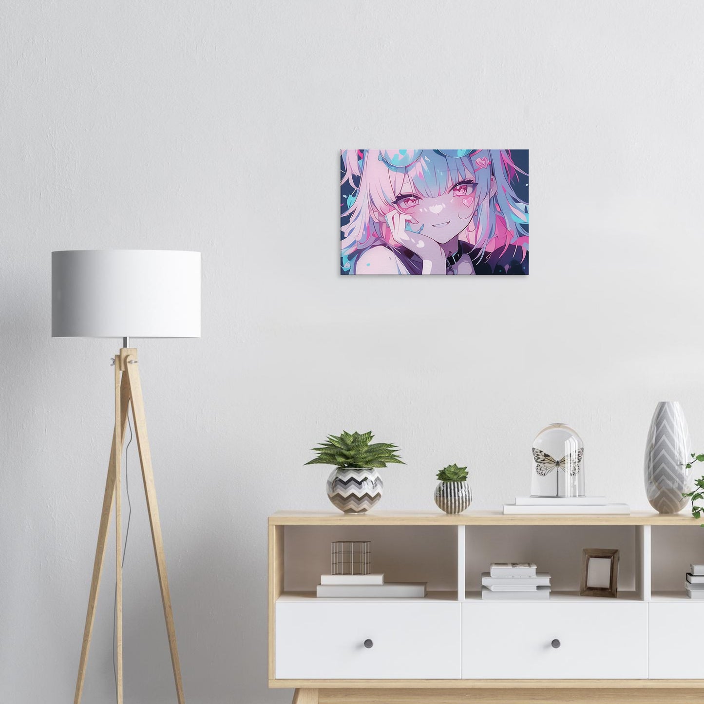 (◦ˉ ˘ ˉ◦)♡ Canvas Wall Art