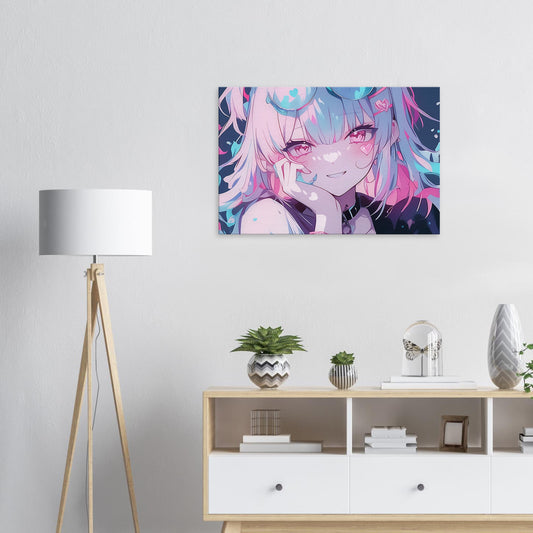 (◦ˉ ˘ ˉ◦)♡ Canvas Wall Art
