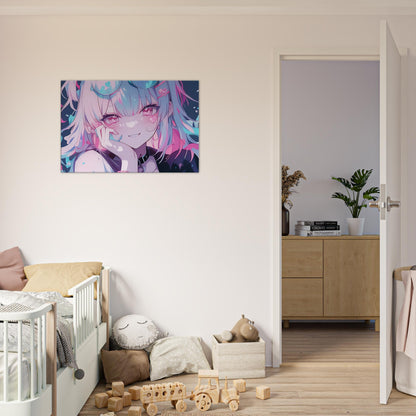 (◦ˉ ˘ ˉ◦)♡ Canvas Wall Art